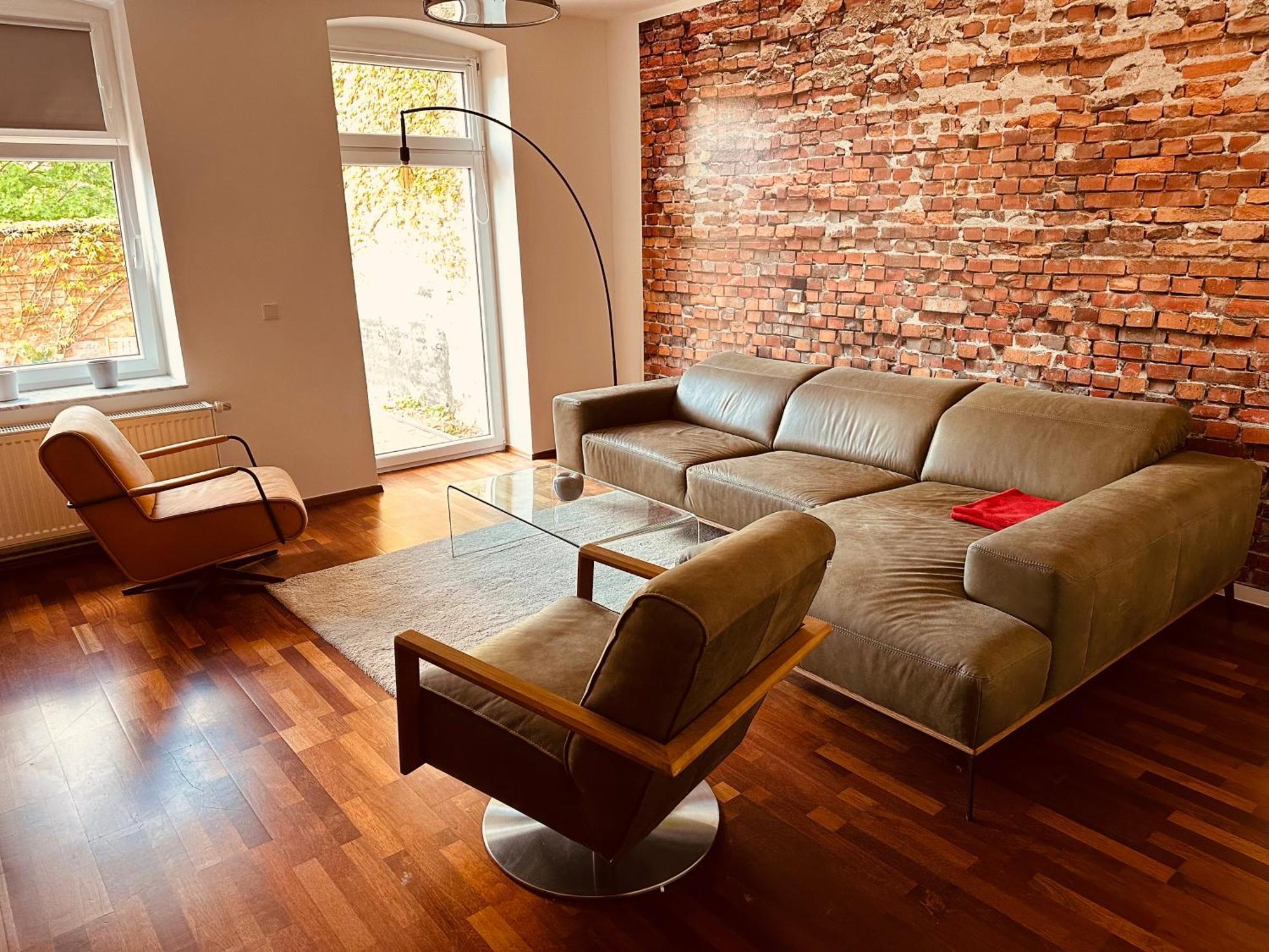 Moderne Wohnung In Eberswalde エクステリア 写真